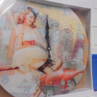 RETRO GIRL KELLO 38CM (SKIRT) (19 487) lasikello, tarjous - pikkukuva 2