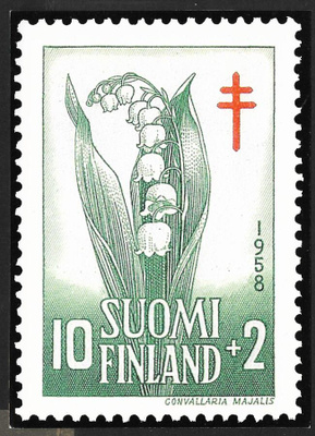 Postimerkkikortti - Kielo