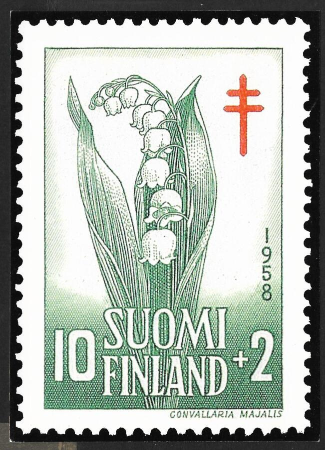 Postimerkkikortti - Kielo