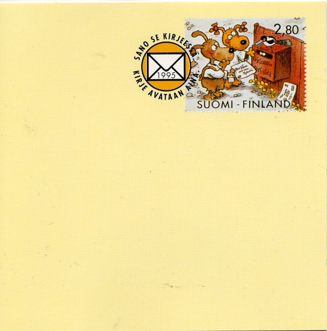 SANO SE KIRJEESSÄ – MINT Postin mainos-CD 1995 - Tomas Ek ym