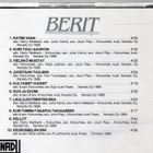 BERIT - Kultaiset vuodet CD - pikkukuva 2