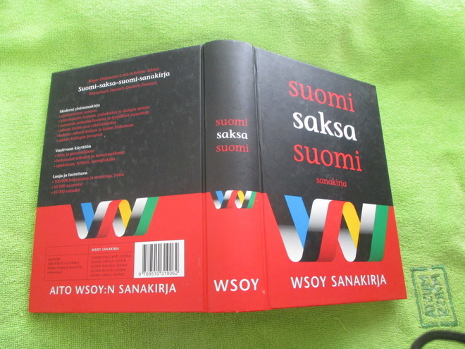SUOMI SAKSA SUOMI sanakirja v 2007 ( hieno K3