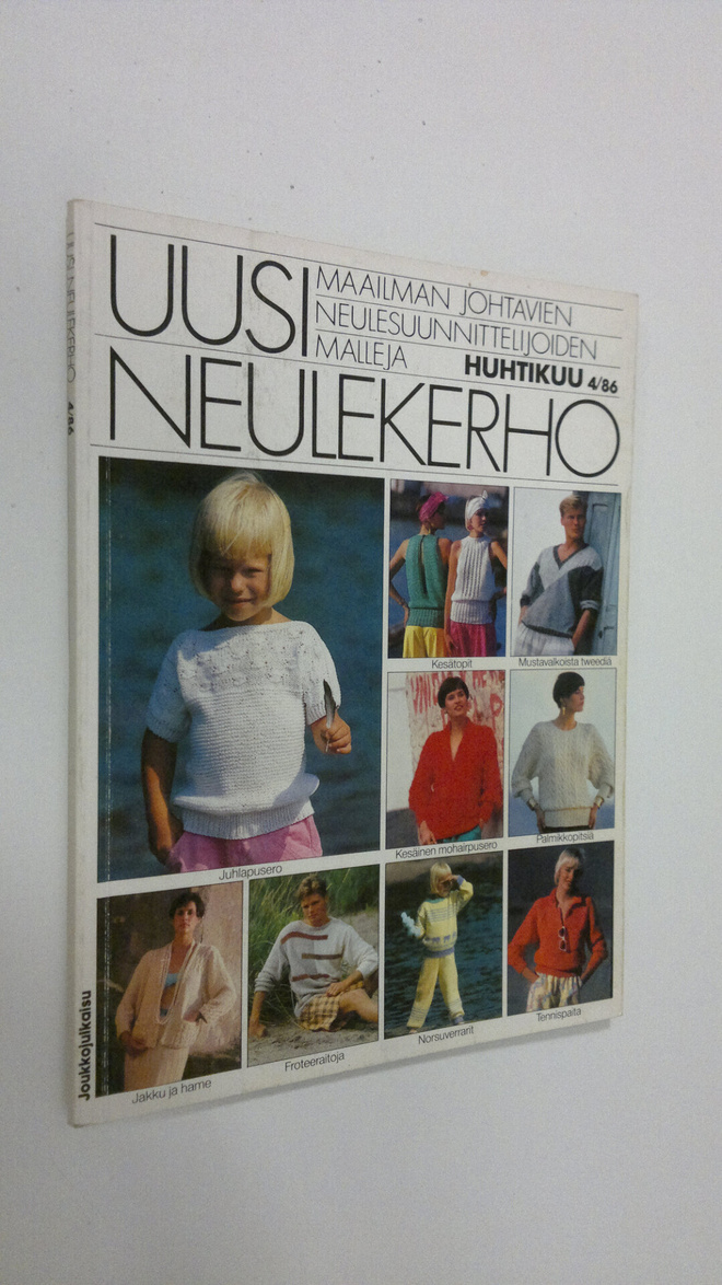 Uusi neulekerho 4/86 (Huhtikuu)