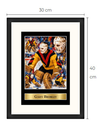 Uusi Gary Bromley Vancouver NHL art print Limited Edition