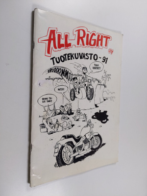 All Right oy : tuotekuvasto -91