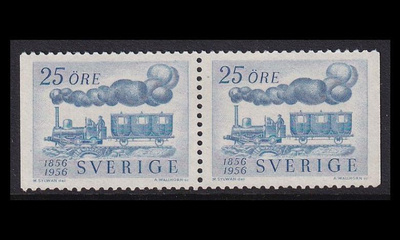Ruotsi 419DD ** Rautatiet 100v (1956)