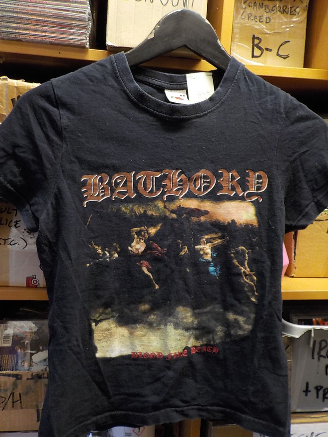 BATHORY BLOOD FIRE DEATH LADY FIT T-PAITA KOKO S