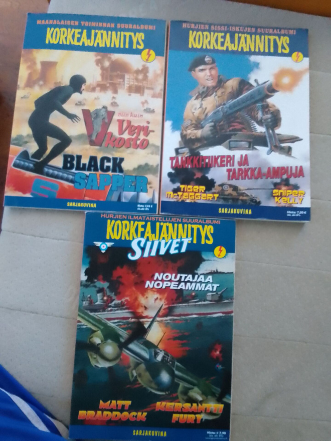 Korkeajännitys Suuralbumit 3kpl