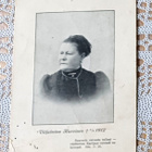 Vanha valokuva Vilhelmiina Kurvinen o.s. Rosvall - pikkukuva 1