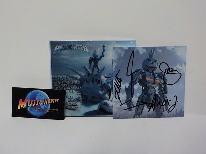 HELLOWEEN - MY GOD - GIVEN RIGHT CD + KOKO BÄNDIN NIMMARIT