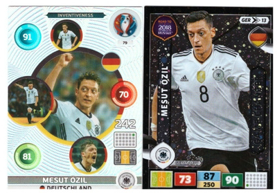 2 x MESUT ÖZIL Saksa, Jalkapallo