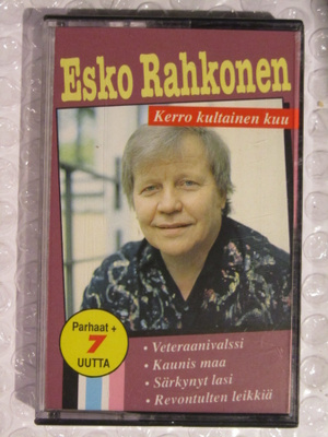 Esko Rahkonen • Kerro kultainen kuu C-Kasetti