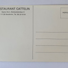 Restaurant Cattelin - vanha ruotsalainen postikortti - pikkukuva 2