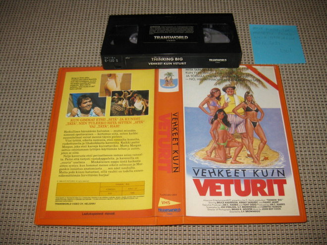 Vehkeet Kuin Veturit-VHS (FIx, Transworld, Seksikomedia)