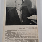 Uljas Vikström : Toiska - kertomus Toivo Antikaisen elämästä - pikkukuva 2