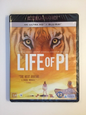 Life of Pi (4K Ultra HD + Blu-ray) O: Ang Lee (2012) UUSI