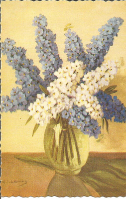C.Klein <> Sireenit maljakossa - kortti