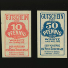 Saksa Notgeld 10, 50 Pfg, Wirsitz 28.3.1918 - pikkukuva 1
