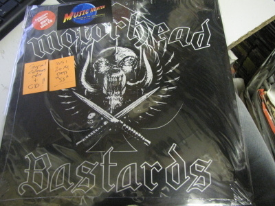 MOTÖRHEAD - BASTARDS -SPECIAL !!! + CD UUSI "SS" LP