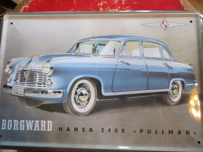 Peltikyltti Borgward Hansa