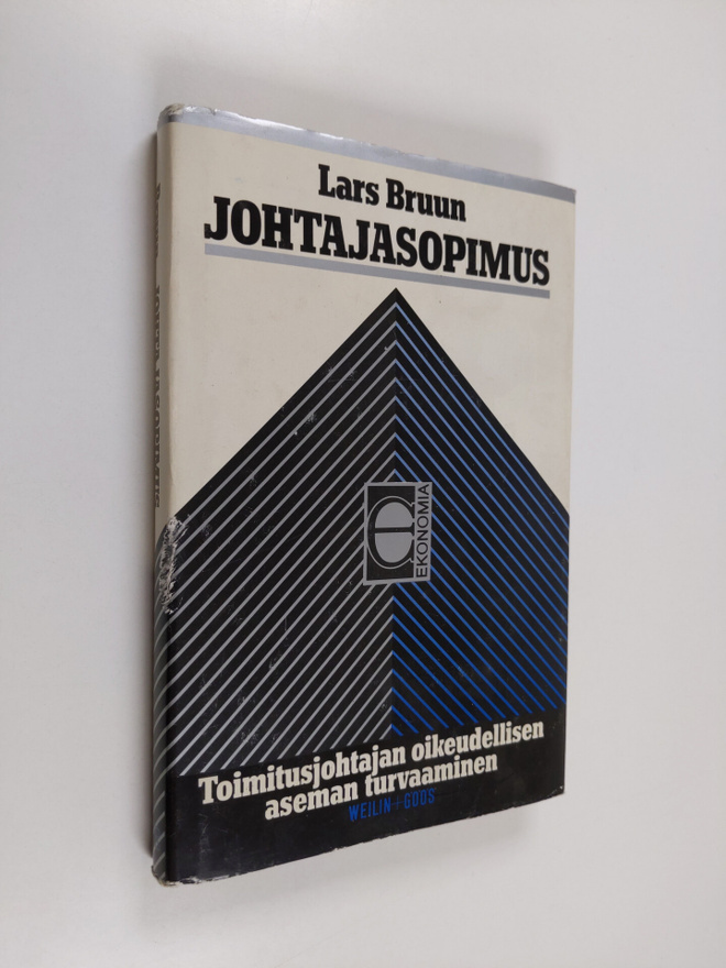 Lars Bruun : Johtajasopimus : toimitusjohtajan oikeudelli...