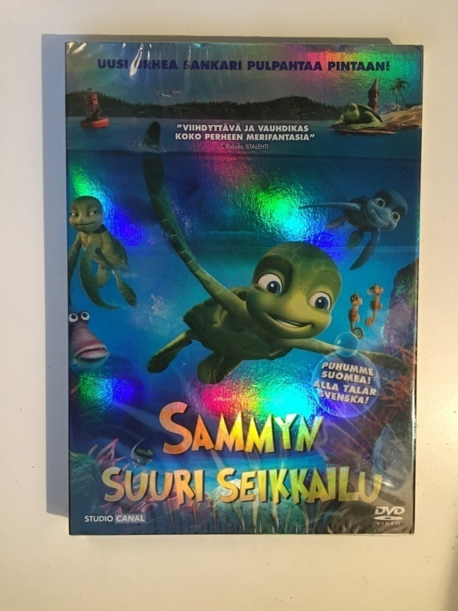 Sammyn suuri seikkailu (DVD) Puhuttu Suomeksi! [UUSI!] 2010
