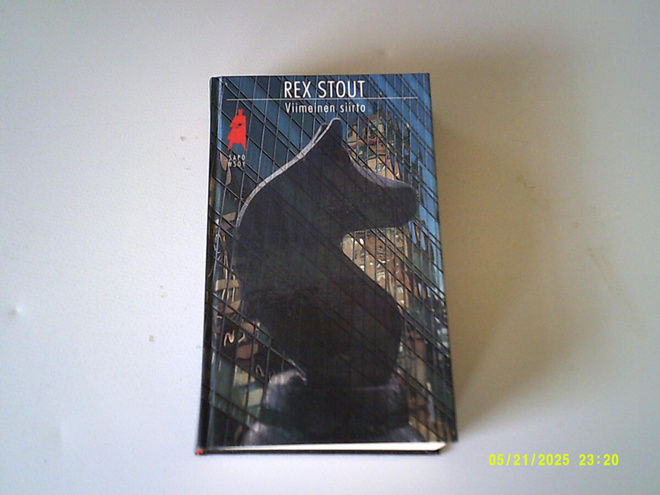 Rex Stout: Viimeinen siirto; p. 1995; 1.p