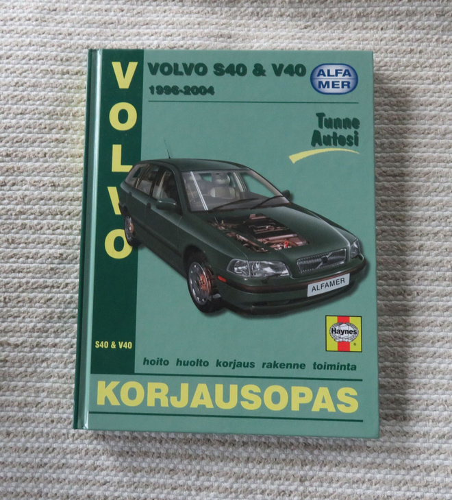 Korjausopas Volvo S40 V40 96-04 Alfamer