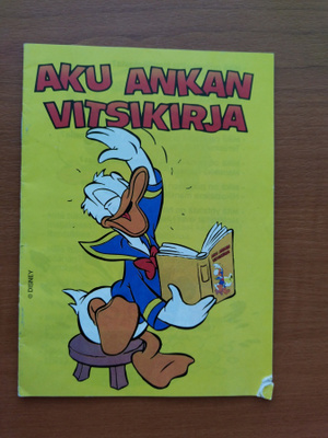 Aku Ankan taskukirja 181 liite - Aku Ankan vitsikirja