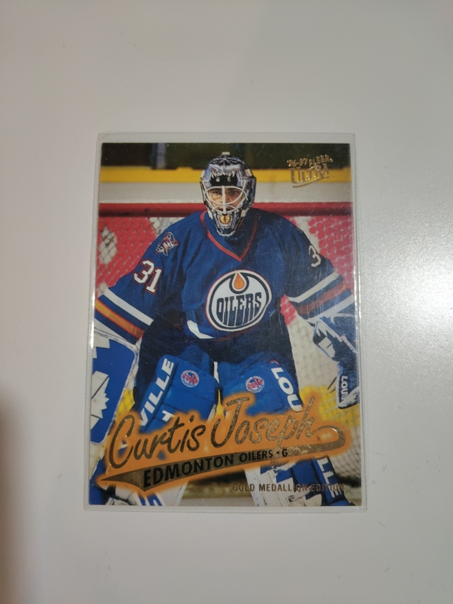 1996-97 Ultra Gold Medallion #G-59 Curtis Joseph