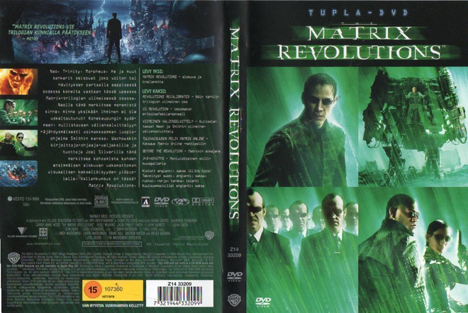 matrix revolutions	(16 611)	k	-FI-		DVD	(2)	keanu reeves