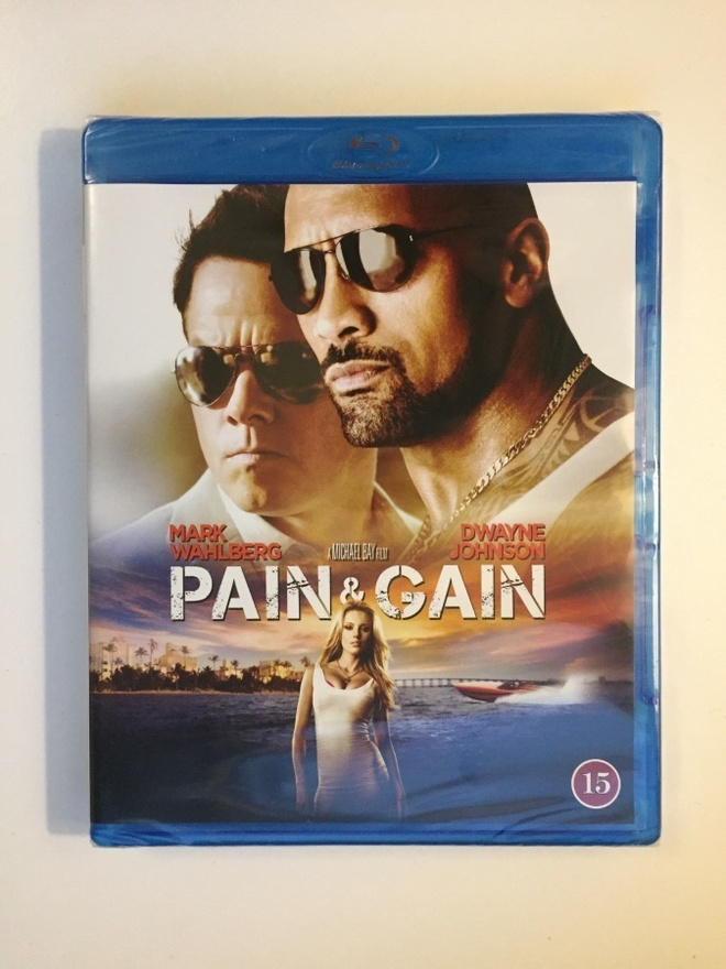 Pain & Gain (Blu-ray) Mark Wahlberg ja Dwayne Johnson (UUSI)