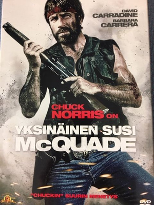 Yksinäinen susi McQuade -DVD (Chuck Norris, 1983)