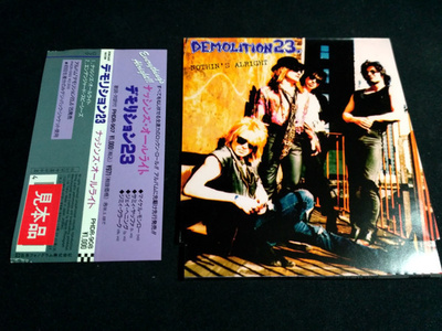 Demolition 23. - Nothin's Alright CD Mini, Promo, 3" SEALED