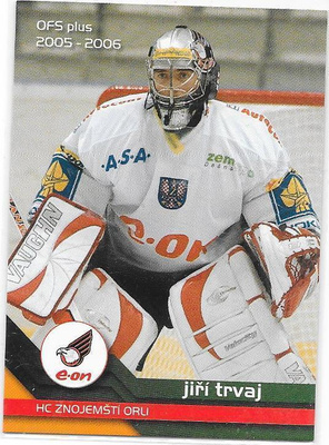 2005-06 OFS Plus #241 Jiri Trvaj Znojemsti Orli Tsekki MV
