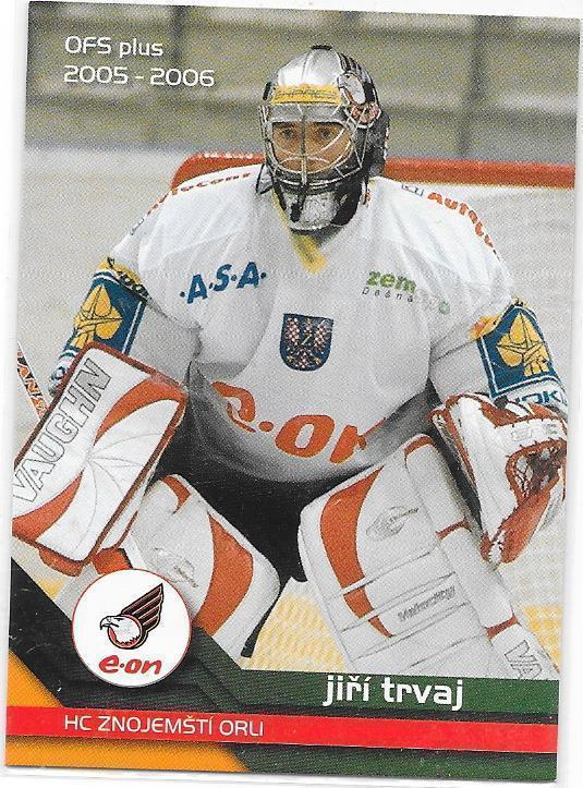 2005-06 OFS Plus #241 Jiri Trvaj Znojemsti Orli Tsekki MV