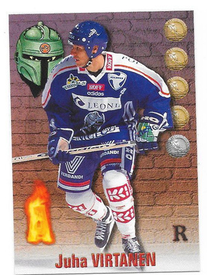 1998-99 CardSet #62 Juha Virtanen HPK