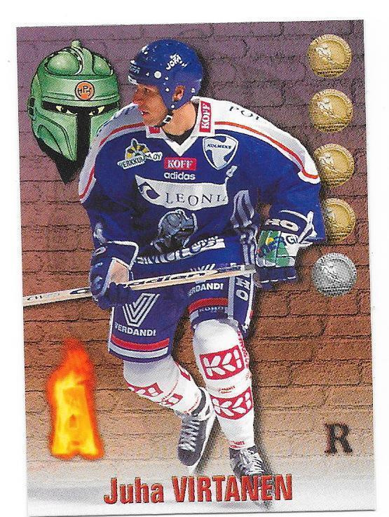 1998-99 CardSet #62 Juha Virtanen HPK