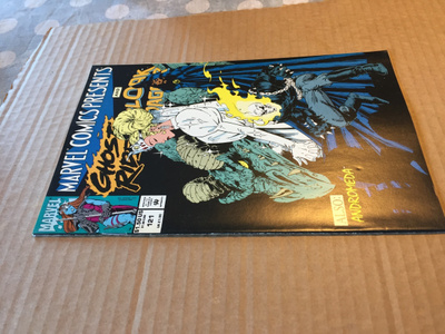 MARVEL GHOST RIDER WOLVERINE AND VENOM 121/1993 HYVÄ