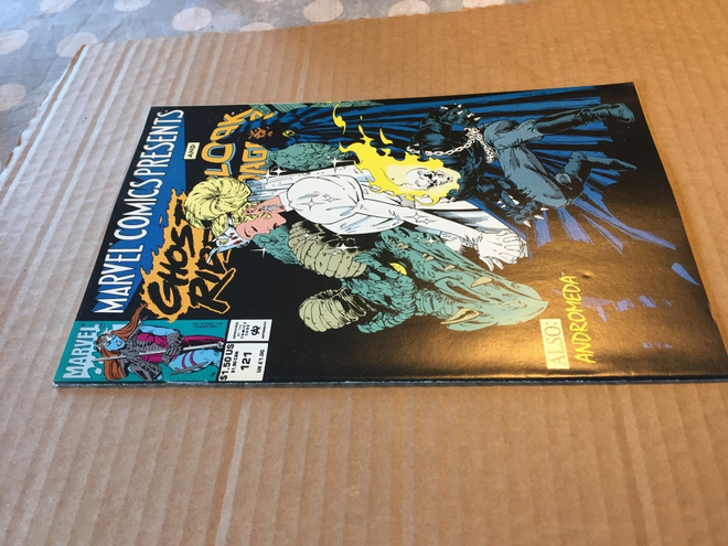 MARVEL GHOST RIDER WOLVERINE AND VENOM 121/1993 HYVÄ