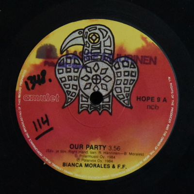 Single: Morales, Bianca - Our Party / Start Tonight