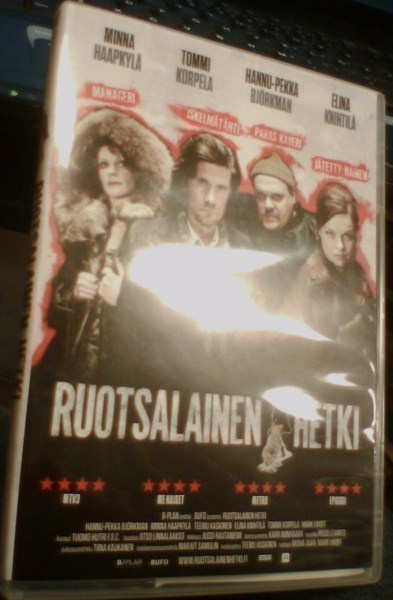 RUOTSALAINEN HETKI DVD (Sis.postikulut)