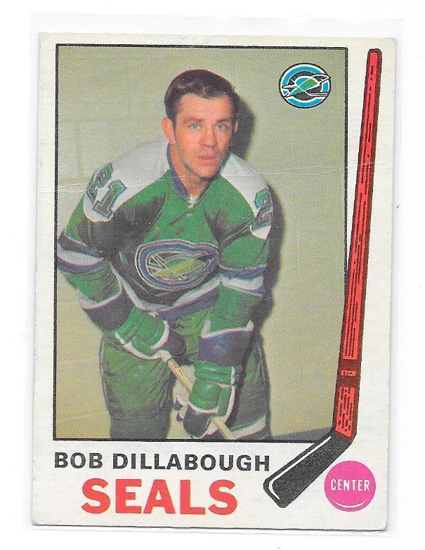 1969-70 OPC #150 Bob Dillabough Oakland Seals