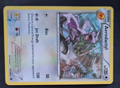 Aerodactyl 76/124 Fates Collide Print Error