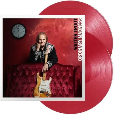 WALTER TROUT : Ordinary Madness - 2LP, Red Vinyl, uusi