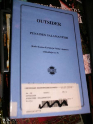OUTSIDER Punainen salamanteri ( 2000 ) Sis.pk:t