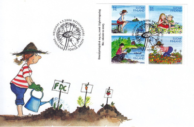 21 FDC kuori Luonto 2006
