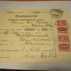 1915 Rauma pakettikortti os Alajärvi - pikkukuva 1