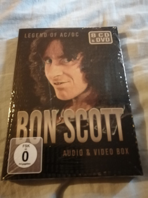 AC/DC- Bon Scott Legend of AC/DC (8cd & dvd)