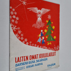 Einari Marvia : Lasten omat joululaulut : Barnens egna ju... - pikkukuva 1
